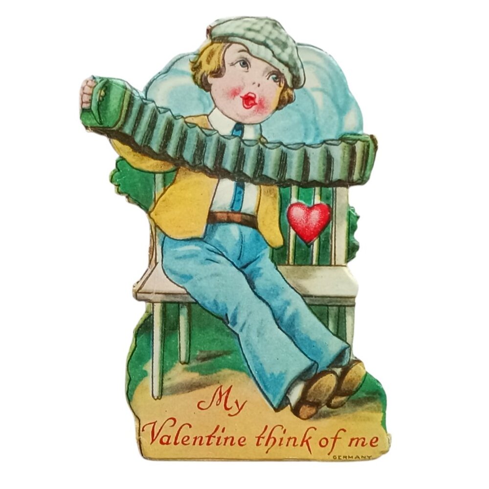 Vintage Valentines Card